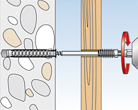 Fischer stelschroef / afstandschroef ASL montage - Doe het zelf, Dhz-proshop
